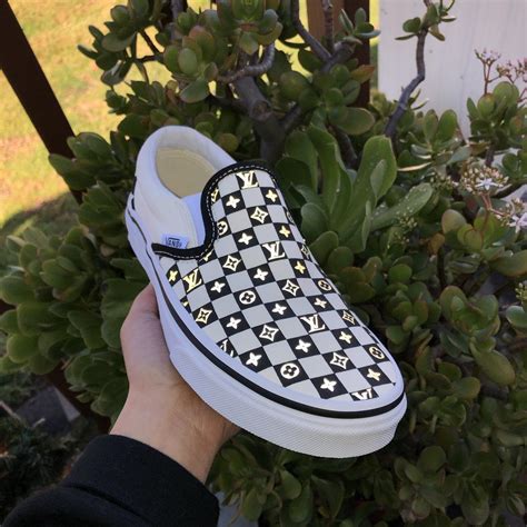 louis vuitton vans yellow|Louis Vuitton Vans sneakers.